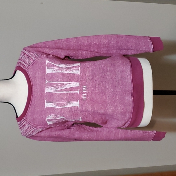 PINK Victoria's Secret Tops - Pink Victoria's Secret Sweatshirt